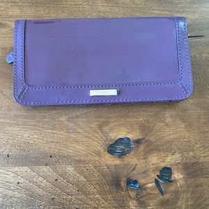 Cole Haan purple patent wallet.